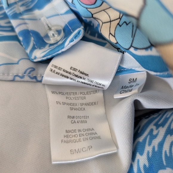 Blue Hot Topic Pokemon Size Small (Juniors) Squirtle Emo Scene Suspender Skirt - Picture 12 of 16